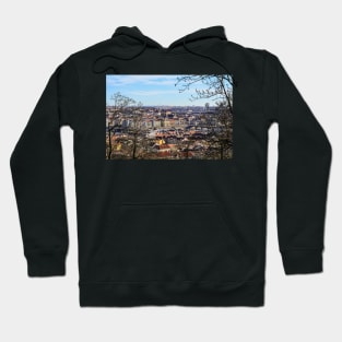 Aerial view on Prague Hoodie